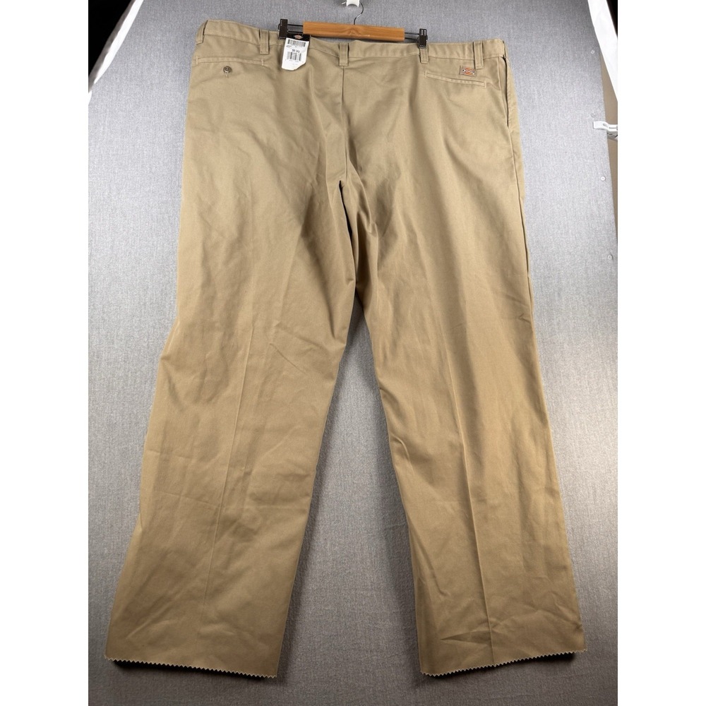 Dickies Occupational Wear‎ Work Pants Men's 56 Khaki Unhemmed NWT Uniform